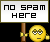 no spamm